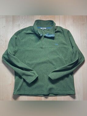 Mountain Khakis Fleece Pullover 1/4 button up size XL
